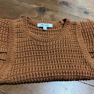 Madewell Tank Ladies Small Brown knit